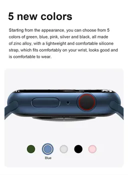 Aı7 Pro akıllı bilezik orijinal Aı7 Max + akıllı saat Serisi 7 Bluetooth Çağrı Bölünmüş Ekran Smartwatch Destek Siri PK X8 Max DT7+