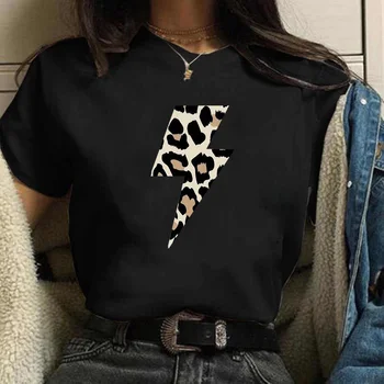 Bayan Karikatür Grafik Yıldız Baskı T-Shirt 90s Kız Tarzı Rahat Moda Estetik Baskılı Kadın Kawaii Tees Tops