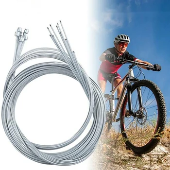 Bisiklet Vites Kabloları Dağ Yol Bisikleti Vites İç Kablo Paslanmaz Çelik Vites Kablosu Bisiklet Aksesuarı 1.55 / 2.1 m