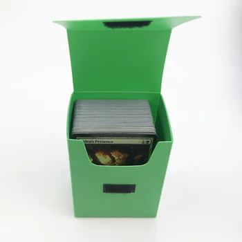 BL Taşınabilir Saklama Kutuları, 80 + Kartları Güverte Durumda,Ticaret Kartları Koleksiyonu Tahta Oyunları için Sihirli / PKM / Yugioh Siyah Lotus Proxy
