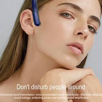 Bluetooth Kulaklık Su Geçirmez Spor Kulaklık Kablosuz Stereo Hava Kemik İletim Kulaklık Bisiklet Koşu Yürüyüş İçin
