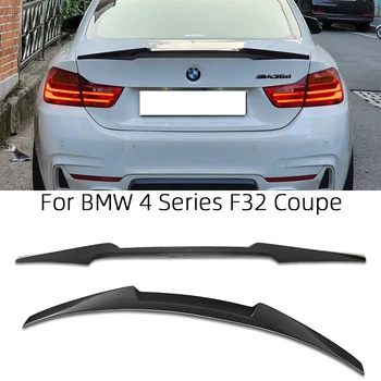 BMW 4 Serisi için F32 Coupe PSM/CS / M4 / P Stil Karbon fiber Arka Spoiler Bagaj kanat 2013-2020