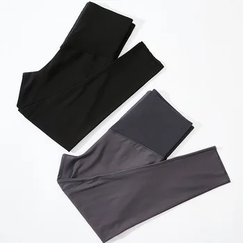 Boyutu 5XL 140 kg Sonbahar Rahat Yüksek Elastik Legging Pantolon Kadın Şekli Bel Siyah Rahat Gevşek Bayanlar Pantolon