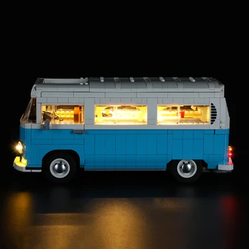 BriksMax led ışık Kiti 10279 T2 karavan Yapı Taşları Seti (Model Dahil Değildir) Oyuncaklar Çocuklar için