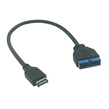 C tipi kablo USB 3.1 Tip-E Ön Panel Soketi USB 3.0 19 Pin 20Pin Başlık Uzatma Kablosu Anakart PC Konektörü Yükseltici