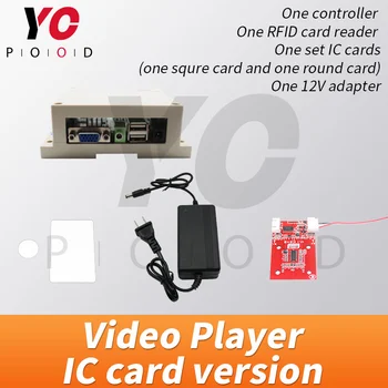 Canlı kaçış odası video oynatıcı RFID sensörü sürümü koymak IC kartı IC okuyucu tetiklemek için video oyun odası kaçış mekanizması