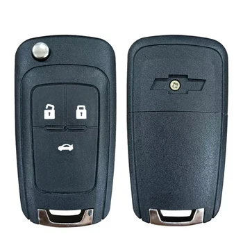 CN014002 Satış Sonrası 3 Düğme Çevirme Anahtarı İle ID46 Çip İçin Chevrolet Cruze 433MHZ Frekans 13500219