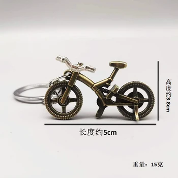 Dağ Motosiklet Kolye Anahtarlık yaratıcı model Araba Anahtarlık renkli metal çanta uğuru Aksesuarları 3D Anahtarlık