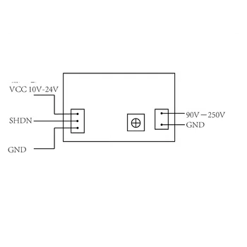 DC 12V 24V İÇİN 90-250V 160V 170V Ayarlanabilir DC boost Yüksek Gerilim Güç Kaynağı Modülü Nixie Tüp kızdırma saati Tüp Sihirli Göz