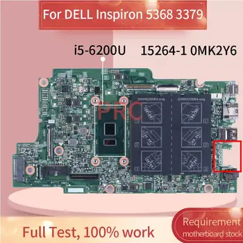 DELL Inspiron 5368 7368 5568 7569 7779 3379 için I5-6200U Laptop Anakart 15264-1 0MK2Y6 SR2EY DDR4 Dizüstü Anakart