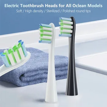 Değiştirmeleri Fırça Kafaları Oclean X Pro/ X / ZI / F1 / Hava 2 / Bir / SE Sonic Elektrikli Diş Fırçası Diş Temizleme Değiştirilebilir Kafaları
