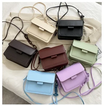 Dikiş İpliği omuz çantası Kadınlar için Mini Tote Alışveriş Lüks Tasarımcı Marka Trend Crossbody Katı Deri Bej Çanta Çantalar