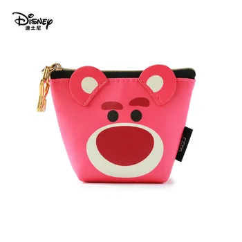 Disney Minnie Mouse Değişim Çanta Taşınabilir Çok amaçlı Depolama Tsum bozuk para cüzdanı Karikatür Dikiş PU deri çanta