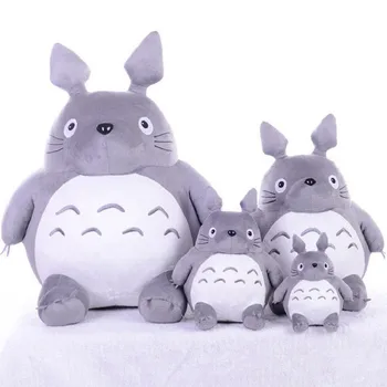 Disney Totoro Peluş japon animesi Miyazaki Hayao Sevimli Totoro Dolması peluş oyuncaklar Bebekler noel hediyesi Çocuklar Çocuklar için