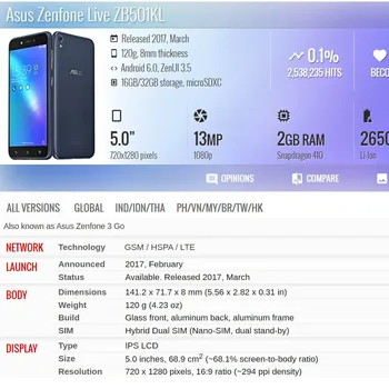 Dokunmatik ekran Asus ZenFone Canlı ZB501KL / X00FD / A007 dokunmatik ekran digitizer Sensörü Cam Panel Değiştirme