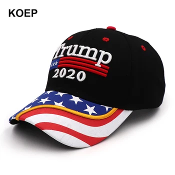 Donald Trump 2020 Değiştirildi 2024 Kap ABD Bayrağı Beyzbol Kapaklar Amerika Büyük Snapback Başkan Şapka 3D Nakış Toptan