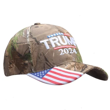 Donald Trump 2024 MAGA Şapka Kap Beyzbol Camo ABD KAG Yapmak Amerika'yı Tekrar Büyük Tutun Snapback Başkan Şapka 3D Nakış Toptan