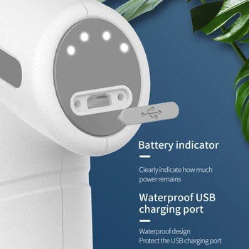 Dropshipping Elektrikli Araba Yıkama Sis Sprey Şişesi Ayarlanabilir Emzik USB Şarj Edilebilir Püskürtücü bahçe sulama kovası Ev Dezenfeksiyon