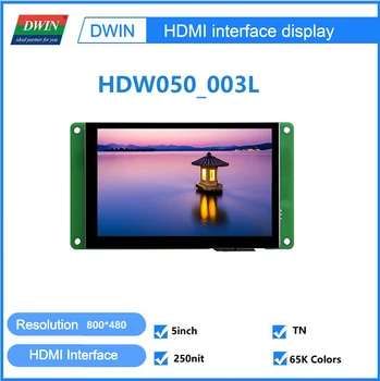 DWİN 4.3/5/7/10.1/10.4/12.1/15.6/21.5 İnç IPS-TFT-LCD ekran HDMI Arayüzü ile Kapasitif Dokunmatik Ahududu Pi için 4 Windows
