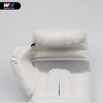 Dövüş sanatları için Yeni Moda PU deri boks eldiveni eğitim 16 OZ kickboks MMA Tay pro eldiven