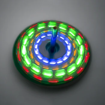 Dıy Elektronik Kiti LED Gyro DIY Kaynak Kiti Dönen Fener Inline Bileşenleri Dıy Elektronik Lehimleme Projesi (Pil olmadan)