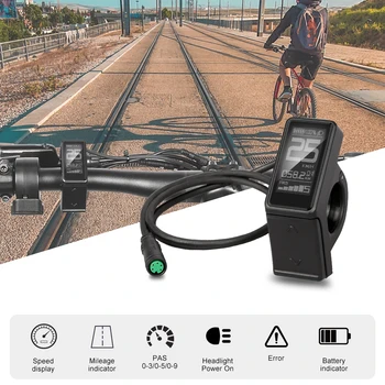 Elektrikli Bisiklet TFT Ekran DPC18 850C 500C SW102 C961 DPC181 Bluetooth BAFANG BBS Orta Tahrik motorlu bisiklet ebike Bilgisayar UART