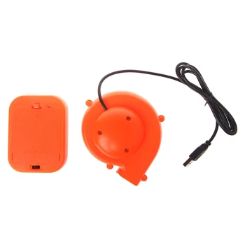 Elektrikli Mini Fan Hava Üfleyici şişme oyuncak Kostüm Bebek Akülü USB