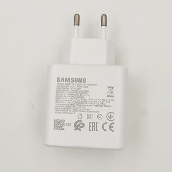 EP-TA845 Orijinal Samsung 45W Süper Adaptif Hızlı Şarj AB / ABD / İNGİLTERE PD Hızlı şarj adaptörü Samsung S21 S20 Not 20 Ultra 10+