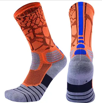 Erkek Gençler spor çoraplar Açık Yürüyüş Kaykay Çorap Havlu Ter Emici Profesyonel Basketbol Futbol beyzbol çorapları