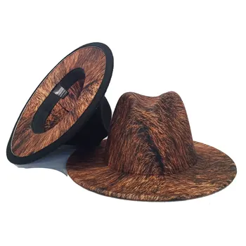 Erkek Şapka Tuo tonlu Fedoras Şapka Kadınlar İçin Unisex Moda Fedoras Retro Panama kilise şapkaları kovboy şapkaları Sonbahar Sıcak Kap чапка