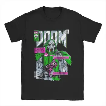 Erkekler Doktor Mf Dome T Shirt Hip Hop pamuklu üst giyim Yenilik Kısa Kollu Crewneck Tees Hediye Fikri T-Shirt