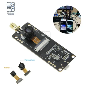 ESP32-CAM OV2640 balık gözü Lens Kamera Modülü SMA WıFı 3dbi Anten 0.91 OLED Geliştirme Kurulu Arduino için