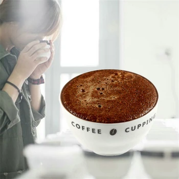 Espresso Kahve Çukurluğu Fincan 200 ml Seramik ölçüm kabı Kahve Rekabet Pişirme / Kuru Malzemeler / Sıvı Aksesuarları