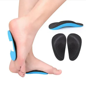 EVA Düz Ayak Kemer Desteği Ortopedik Tabanlık Pedleri Ayakkabı Erkekler Kadınlar İçin Ayak Plantar Fasiit Ayakkabı Ekler Yastık Spor Ayakkabı Astarı