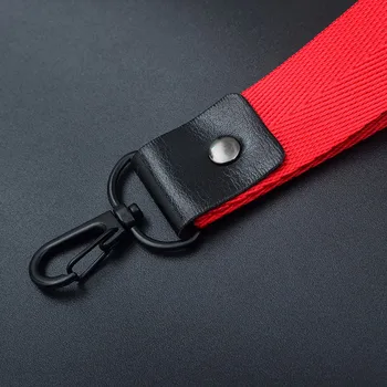 Evrensel Kordon Tuşları KİMLİK Kartı Cep Telefonu USB Sopa Aşınmaya dayanıklı Polyester Moda Kısa telefon kayışı Halat 8 Renkler
