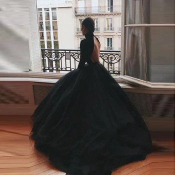Faldas Mujer Moda 2019 Kabarık Siyah Gelin Tül Etekler Fermuar Custom Made Çok Lush Uzun Kadın Tül Etek balo elbisesi Tutu
