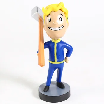 Fallout Vault Boy PVC Şekil Tahsil Bobble Kafa oyuncak bebekler 7 Türleri