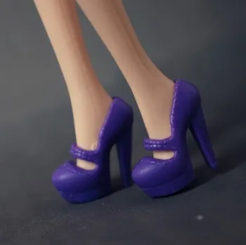 Farklı stilleri seçmek için Rahat Yüksek topuk ayakkabı düz ayakkabı barbie bebek Moda Sevimli Yeni BBI00702