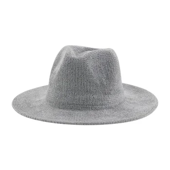 Fedoras Şapka Kış Kadın Şapka Keçeli Şapka Kadınlar için Kadife Sonbahar Kış Panama Kış Kadife Şapka Chapeau Femmechapeau Homme