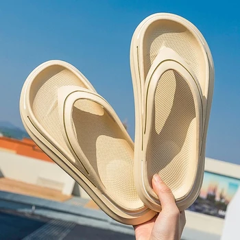 Flip-flop Açık Terlik Terlik Kaymaz Sandalet EVA Bayanlar Kaç Terlik Beach Erkek Sandalet