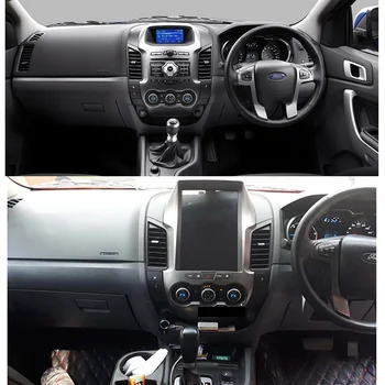 Ford Ranger için F250-2021 Android 11 128G CARPLAY DSP Ünitesi Araba Multimedya Oynatıcı GPS Radyo Ses Stereo