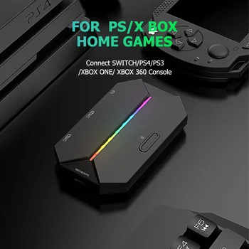 G6L Elektronik Makine Aksesuarları Kablolu Klavye Fare Dönüştürücü Adaptörleri Xbox One için PS4 Oyun Konsolu NS Xbox One