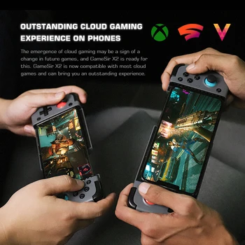 GameSir X2 Cep Telefonu Gamepad Oyun Denetleyicisi Joystick Bulut Oyun Xbox Oyun Geçiş STADYUM xCloud GeForce Şimdi Luna Buhar Bağlantı