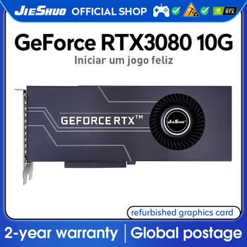 GeForce RTX 3080 10G Yenileme 320bit GDDR6X, NVIDIA 30 serisi bilgisayar grafik kartı RTX3080 10G Oyun Kartı