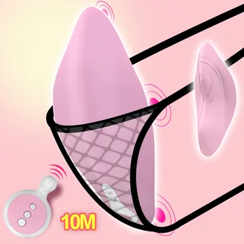 Görünmez Titreşimli Yumurta Taşınabilir Klitoral Stimülatörü bayanlara Seks Oyuncakları Külot Vibratör Kablosuz Uzaktan Kumanda