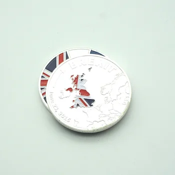 Haziran 23 2016 İNGILTERE Brexit AB Referandum Bağımsızlık Gümüş Sikke Koleksiyonu İngiliz Mücadelesi Coin ücretsiz kargo