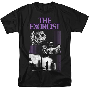 Hip Hop Erkek T-shirt Exorcist Gömlek Kolaj Exorcist Efsane Korku Filmi özel tişört Harajuku Artı Sizeclothing Tops Y2K