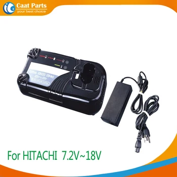 Hitachi 7.2 V-18V Ni-CD, Ni-MH ve Li-ion pil için güç Aracı Pil Şarj Cihazları, Güç kaynağı olarak harici adaptör dahil