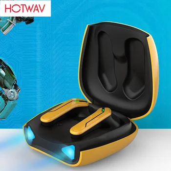 Hotwav K75 Kulaklık TWS 5.0 Bluetooth IPX5 Su Geçirmez Düşük Gecikme Kablosuz Çift Kulak Anahtarı Oyun mikrofonlu kulaklık Kulaklık