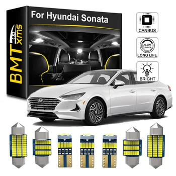 Hyundai Sonata Y2 Y3 DN8 için BMTxms LED iç ışık 2006 2007 2011 2012 2013 2016 2017 2018 2019 2020 Canbus Ampuller